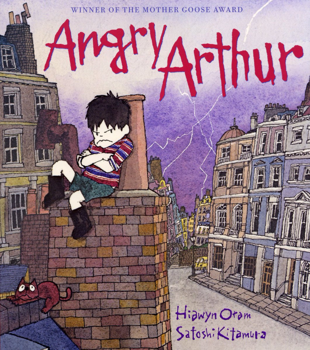 Angry Arthur by Satoshi Kitamura and Hiawyn Oram was our  #PicturebookADay for today.Once there was a boy called Arthur, who wanted to stay up and watch TV, but his mother wouldn’t let him. “I’ll get angry,” said Arthur, and he did. Very, very angry...