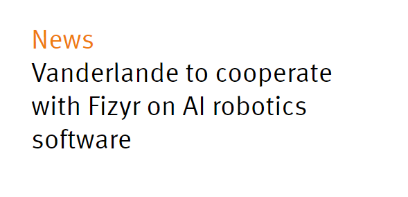 FizyrBV's tweet image. @FizyrBV is proud of our strong partnerships with technology leaders like @Vanderlande. We currently develop #deeplearning #algorithms for a dozen global #systemintegrators in #logistics. tinyurl.com/y4hr2zzb #processautomation #orderpicking #parcels