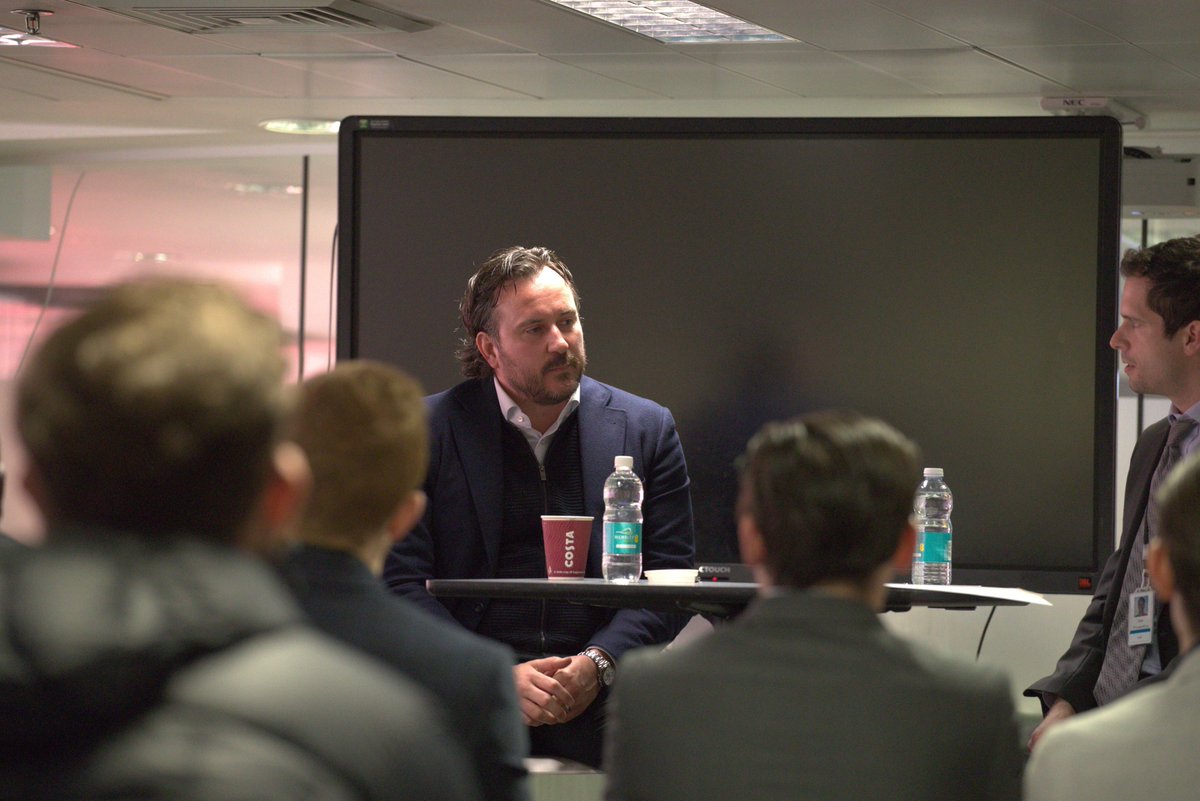 AlexLawLondon's tweet photo. At the launch of The Agency Hub, I was privilleged to interview @JLFOmniSports, and @DLSportsLaw and Will, who provided a wonderful insight for our students into sports agency and sports law. Thanks so much for joining us for such an engaging &amp; informative time @ucfbuk  @LawUCFB https://t.co/4N9pwk8Z9y