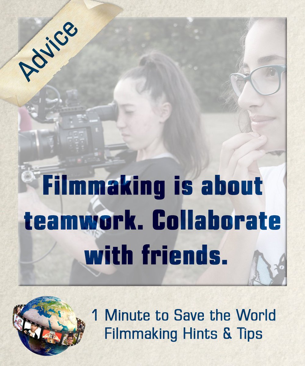 One Minute To Save The World, a short filmmaking competition from PQATV and the CMC for under 19 year olds is open now. Find out more here: pqatv.com/news/one-minut… #youngfilmmaker