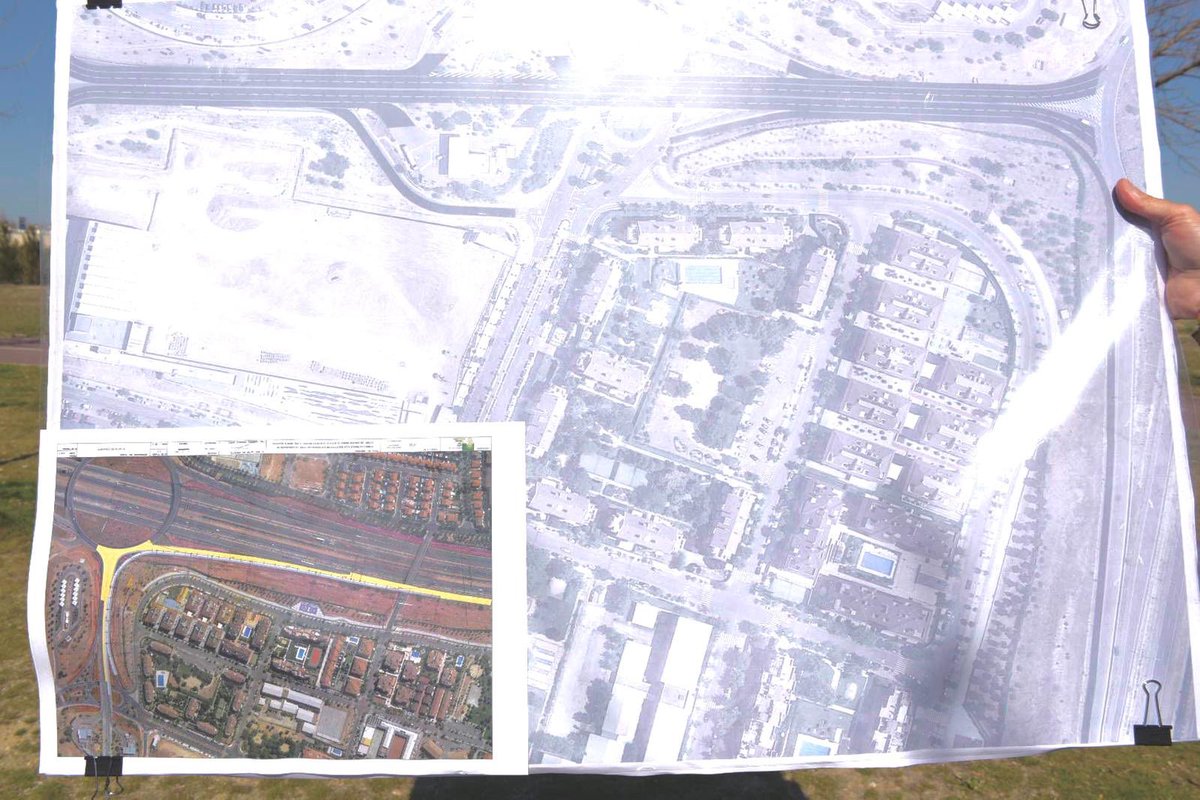 Hoy hemos presentado el anteproyecto que pretende generar un acceso directo de Infante Don Luis y Ramón y Cajal hacia la M50 dirección sur para descongestionar la M513 👉 cort.as/-FHqL #Boadilla