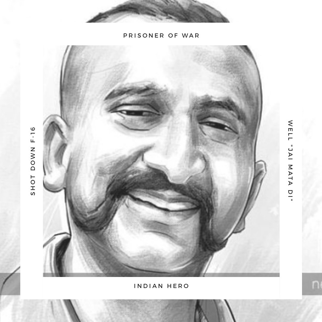 VoiceofStree's tweet photo. Read it carefully. A hero, A person who shot down F16 and in the end a great thinker "Jai Mata Di"
#AbhinandanReturns #AbhinandanVarthaman #indiapakistantensions #AbhinandanMyHero #WelcomeHomeAbhinandan #WelcomeBackAbhinandan #WelcomeHomeAbhinandan live https://t.co/SspHYIDBep