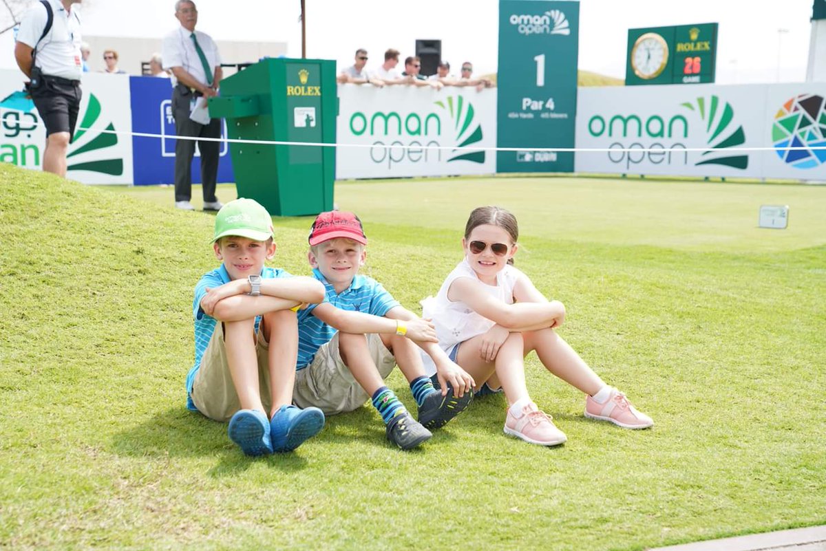 OmanOpenGolf's tweet photo. Great start to day 2 of the #OmanOpen but with play suspended at lunch due to unexpected weather conditions, we are planning for tomorrow to be a beautiful day full of golf! Public Village opens at 9am but without activities as the strong winds from today may return.#OO2019 #Oman https://t.co/2N1MPh5Oa9