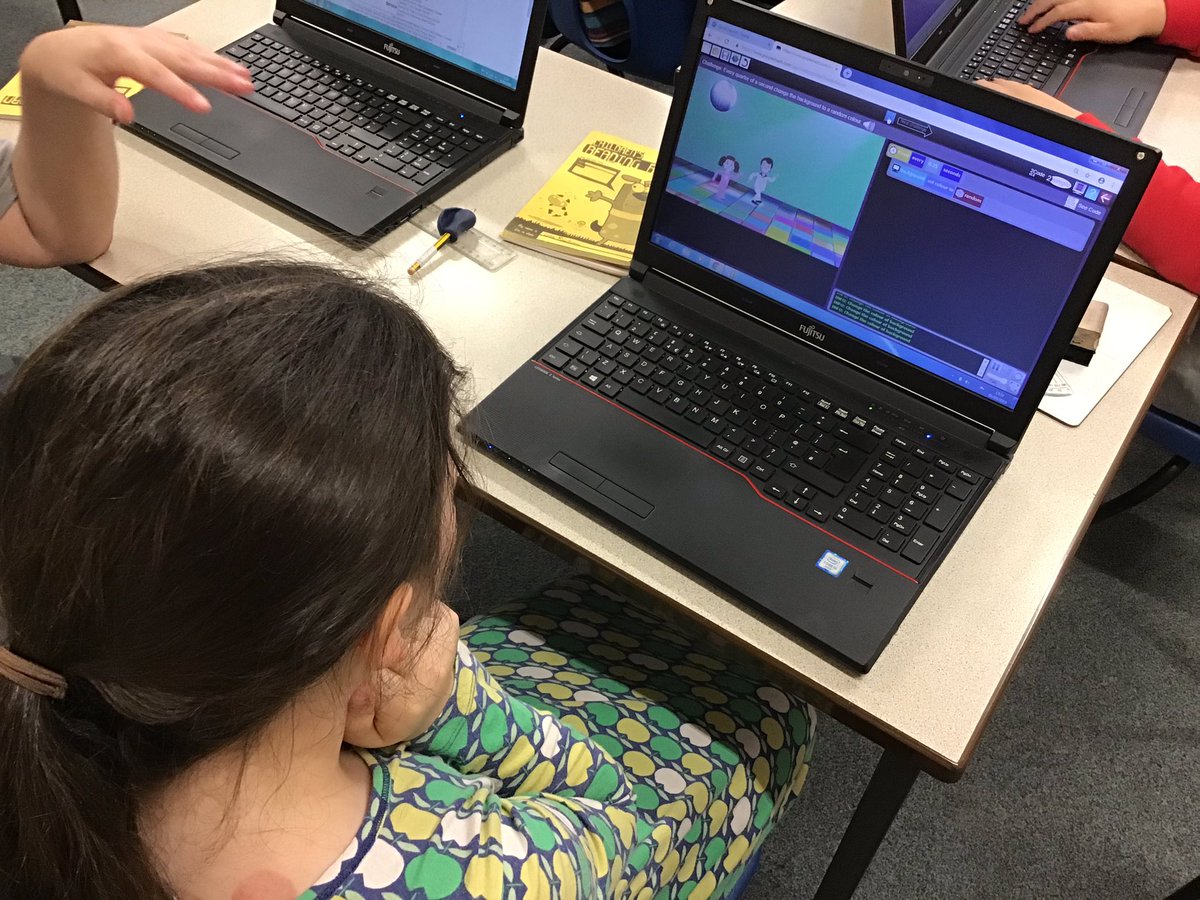 ClaphamTerrace1's tweet image. Year 6 are developing troubling-shooting skills with coding in Computing today #resilientlearning