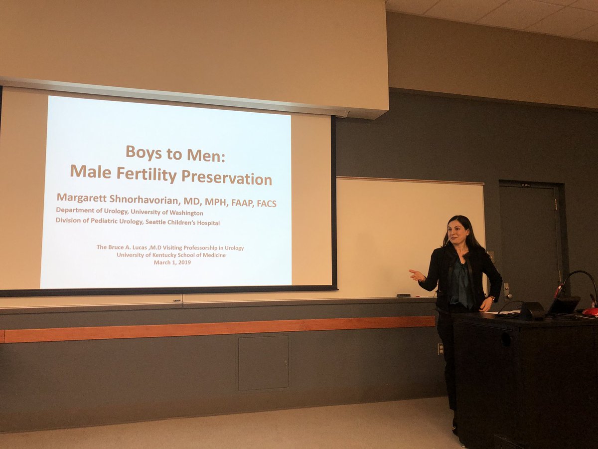 Excited to host <a href="/shnorhavorianmd/">Margarett Shnorhavorian</a> as our @KYurology winter visiting professor!