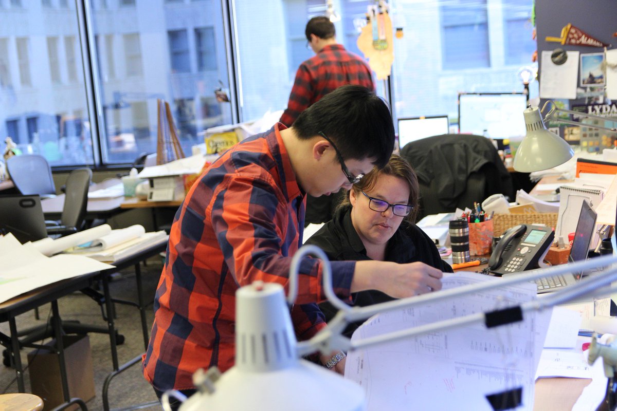 PGAVDestination's tweet photo. Creating a single roller coaster takes an entire team of creative individuals, from architects to exhibit designers. Fortunately, PGAV is hiring all of them. Click to submit your resume and cover letter, and start designing attractions around the world! https://t.co/s86aW287Xq https://t.co/S9GwFrt5GX