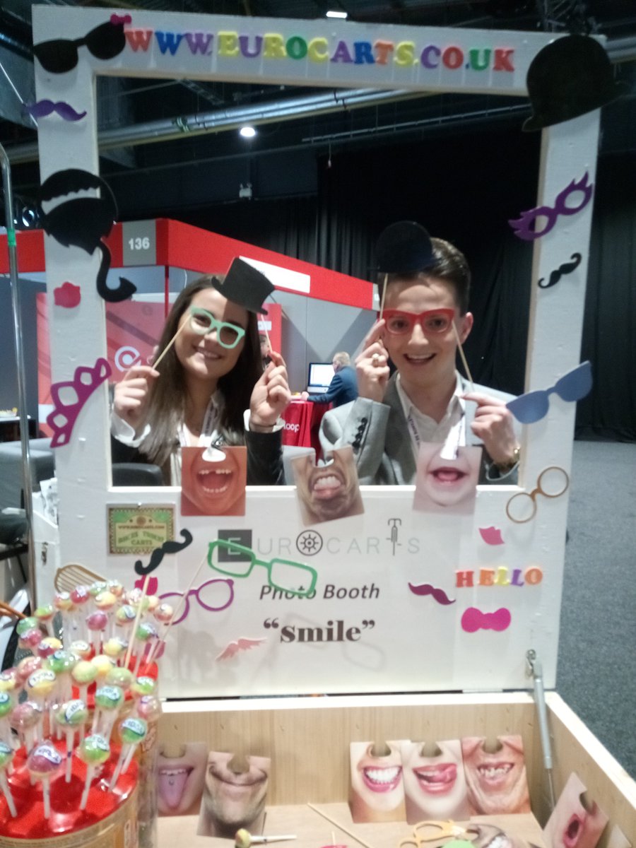 Eurocarts's tweet image. Well, not one official photo of our trikes on the  #MktgShowNorth feed or #MSN19 so I&apos;ll just have to put my own on again.