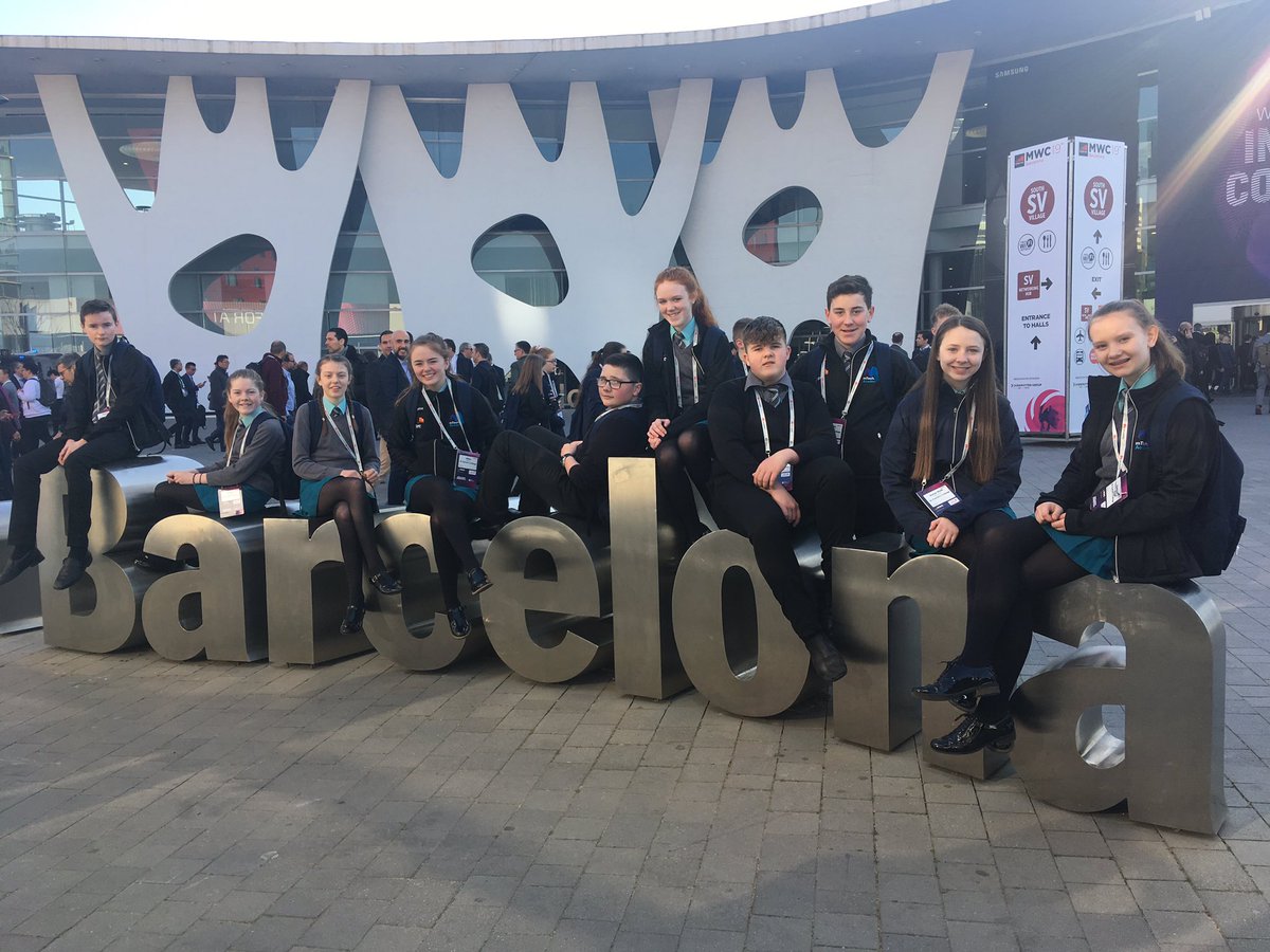 Careersstciara1's tweet photo. On reflection what was the most important learning experience of attending MWC19? Quite simple really - we learnt that #Technology Matters. We learnt that it’s important to drive #digitalisation for the importance of improving people’s lives. Pupils learnt about the #engineering https://t.co/pCEC78DUl3