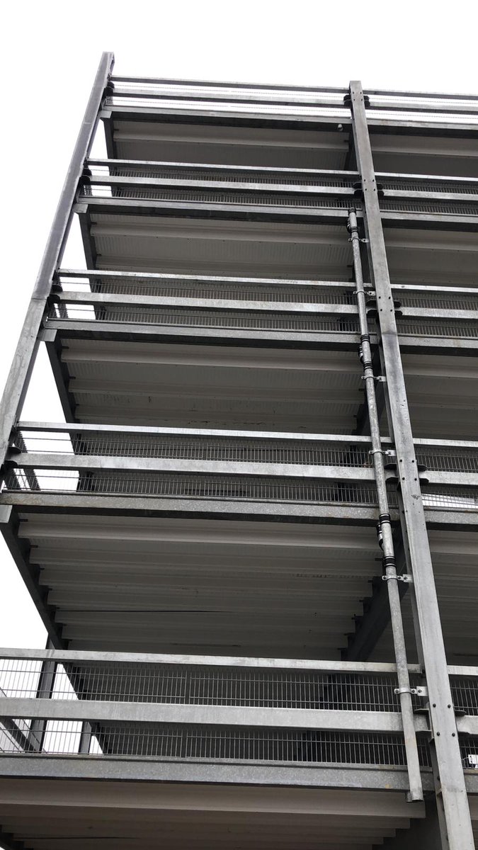 CodeckLtd's tweet image. Stansted Airport coming into the final phase.  54000m of powder coated deck installed with no hassle.  @codeckltd shines