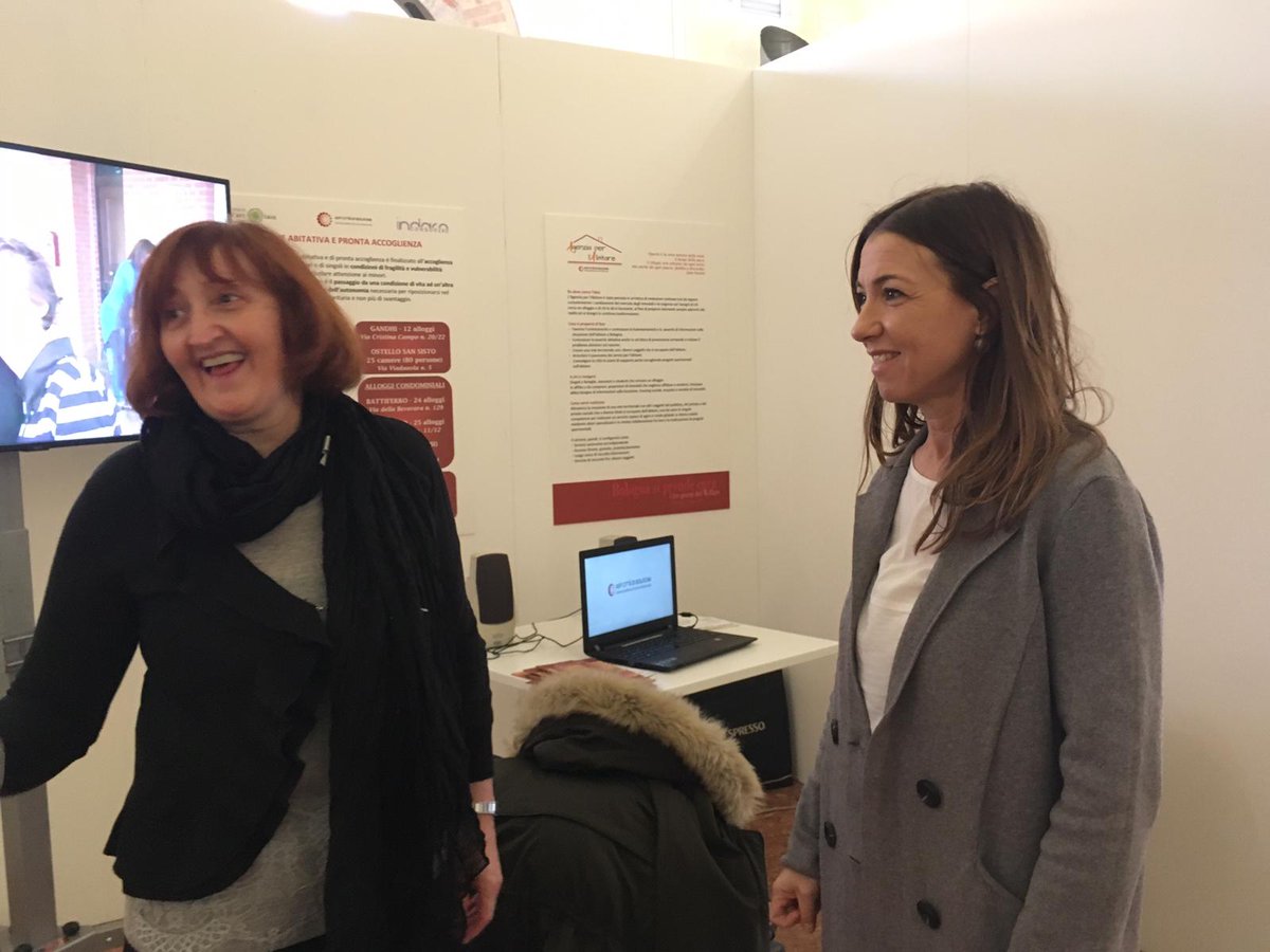 AspBologna's tweet photo. In diretta dai saloni del #welfare, con le persone ... che fanno i servizi alle persone! #bolognasiprendecura #3giorniwelfare #ASPBo https://t.co/uLTcEPdVy4