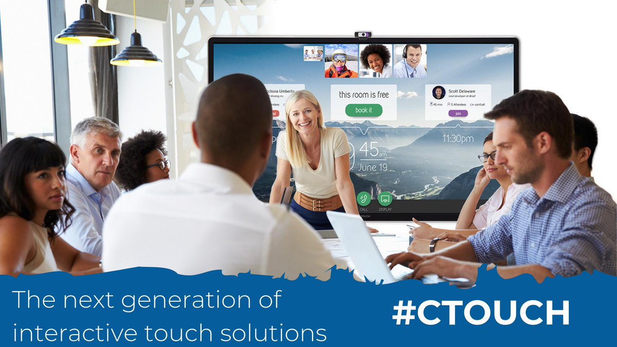 ResurgentAV's tweet photo. The #CTOUCH multi-touch surface opens the world of touch technology to large audiences increasing engagement, involvement & collaboration: https://t.co/6yMGi0HBsv
#Interactive #TouchSolutions #SkypeforBusiness #VideoConferencing #Whiteboarding #WirelessSharing https://t.co/1YJGlMxSKN