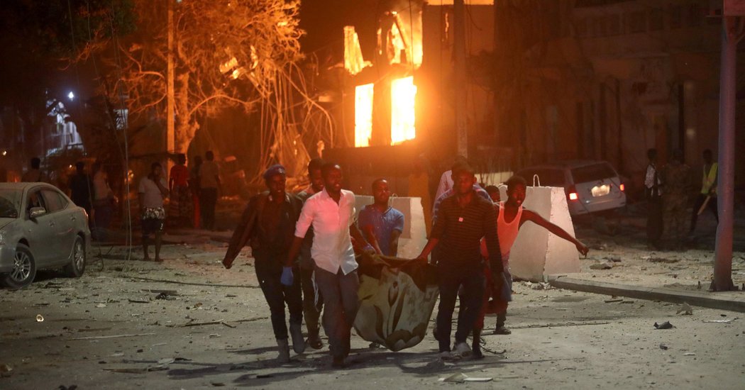 Idalbarrera's tweet photo. Gun Battle Rages in Somali Capital After Shabab Suicide Bombing https://t.co/qj1uVkNWMj https://t.co/F6yqA1mEPq
