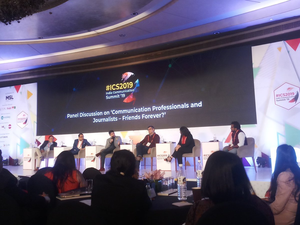 anusha_mehra's tweet photo. Communicaion professionals and Journalists share a 'SYMBOITIC' relationship. 
Never do to others what you would not like them to do to you!
▪Confucius to the rescue▪
#ICS2019 #journalists #PublicRelations 
@gauravbhaskar @vanitakohlik @bharatendukabi @sruthijith @ETBrandEquity https://t.co/NLD77N80zH