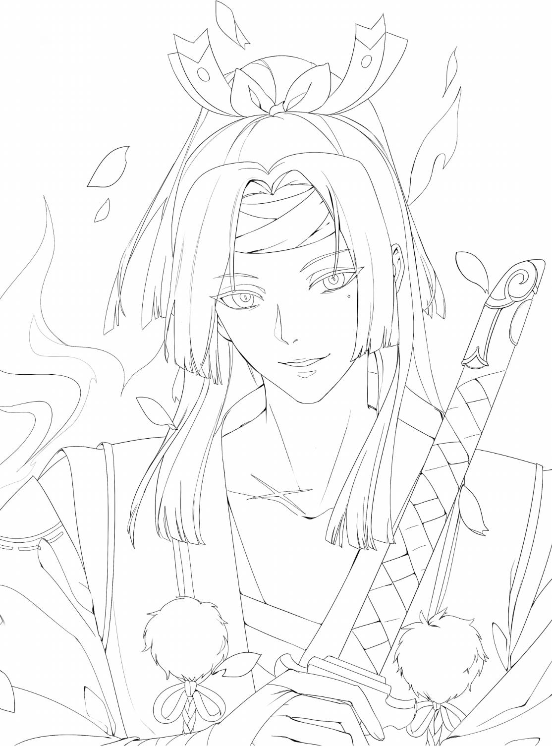 公式 陰陽師本格幻想 A Twitteren Pixivの塗り絵コンテストが遂に本日より開催いたします 小白は皆様が式神様たちを色彩豊かな姿にしてくれるのを楽しみにしております コンテストの参加はこちら Https T Co N6c2xv5adh 陰陽師本格幻想 二周年 Https T