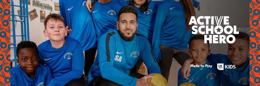 .<a href="/_ukactive/">ukactive</a> Kids and <a href="/Nike/">Nike</a> have launched #ActiveSchoolHero to recognise &amp; reward the achievements of those people working in primary schools across greater London who're helping to get kids active and transform Generation Inactive into Generation Active 👇
activeschoolhero.com