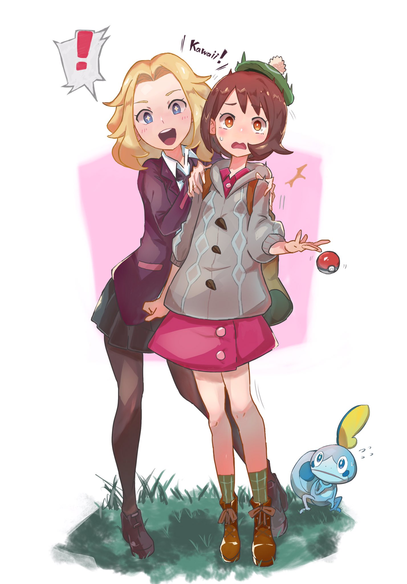 Tokage Twitterren 新米トレーナーに絡むミニスカート先輩を描いたゾ ポケモン剣盾 Tokage Twitterren 新米トレーナーに絡むミニスカート先輩を描いたゾ ポケモン剣盾