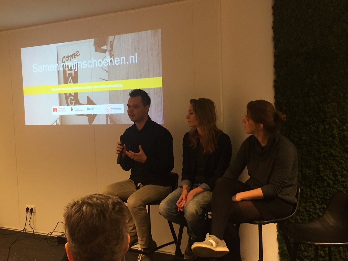 Super website gelanceerd voor iedereen die met zelfbeschadiging te maken heeft of krijgt: sameninmijnschoenen.nl #lsz #trimbos, #hetNji