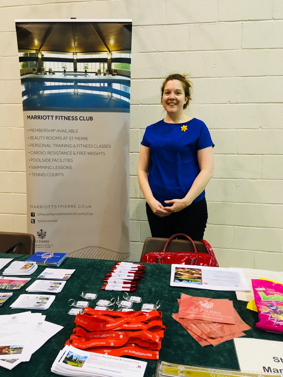 Today at Pill Millennium Centre Spring Jobsfair until 1pm! @StPierreHotel have vacancies including kitchen staff, green-keepers, Spa therapists, fitness instructors, apprenticeships &amp; more! For more info: ow.ly/39QU30nSIX3 #JobsWithASmile #ChepstowJobs #HospitalityJobs