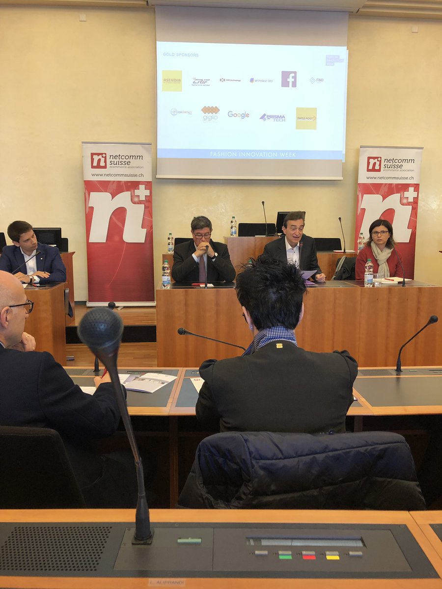 Presentazione della Fashion Innovation Week che si terrà a Lugano dal 1 aprile <a href="/netcommsuisse/">Netcomm Suisse</a> ! Il nostro sindaco <a href="/MBorradori/">Marco Borradori</a> apre le porte del Municipio per la conferenza stampa
#FashionWeek #Lugano