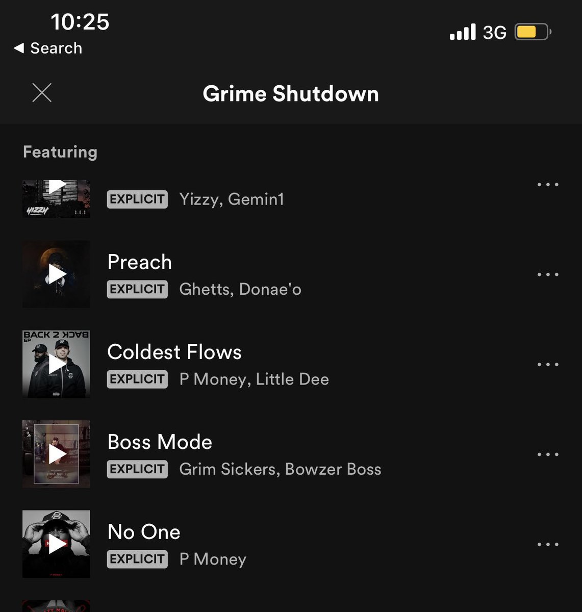 Thanks to <a href="/Spotify/">Spotify</a> for adding the new @GrimSickers single ‘Boss Mode’ feat <a href="/BowzerBoss/">BowzerBoss</a> to Grime Shutdown. ✅

New release on BE83 Records. 🔊