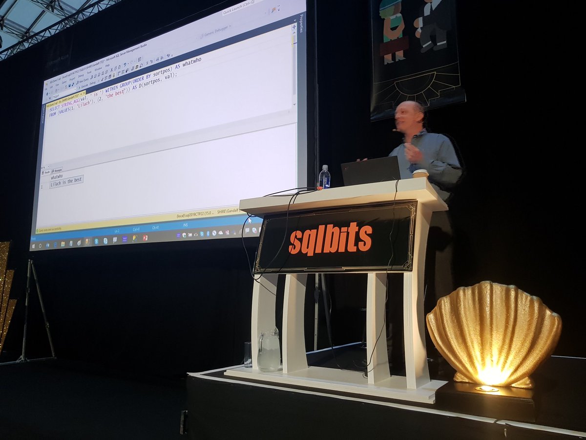 martincroft's tweet photo. @ItzikBenGan just gave an endorsement for #DataDrinks and @McrDataPlatform in his session. Good start to the day.#sqlbits #sqlcommunity https://t.co/kc3oWLVBNy