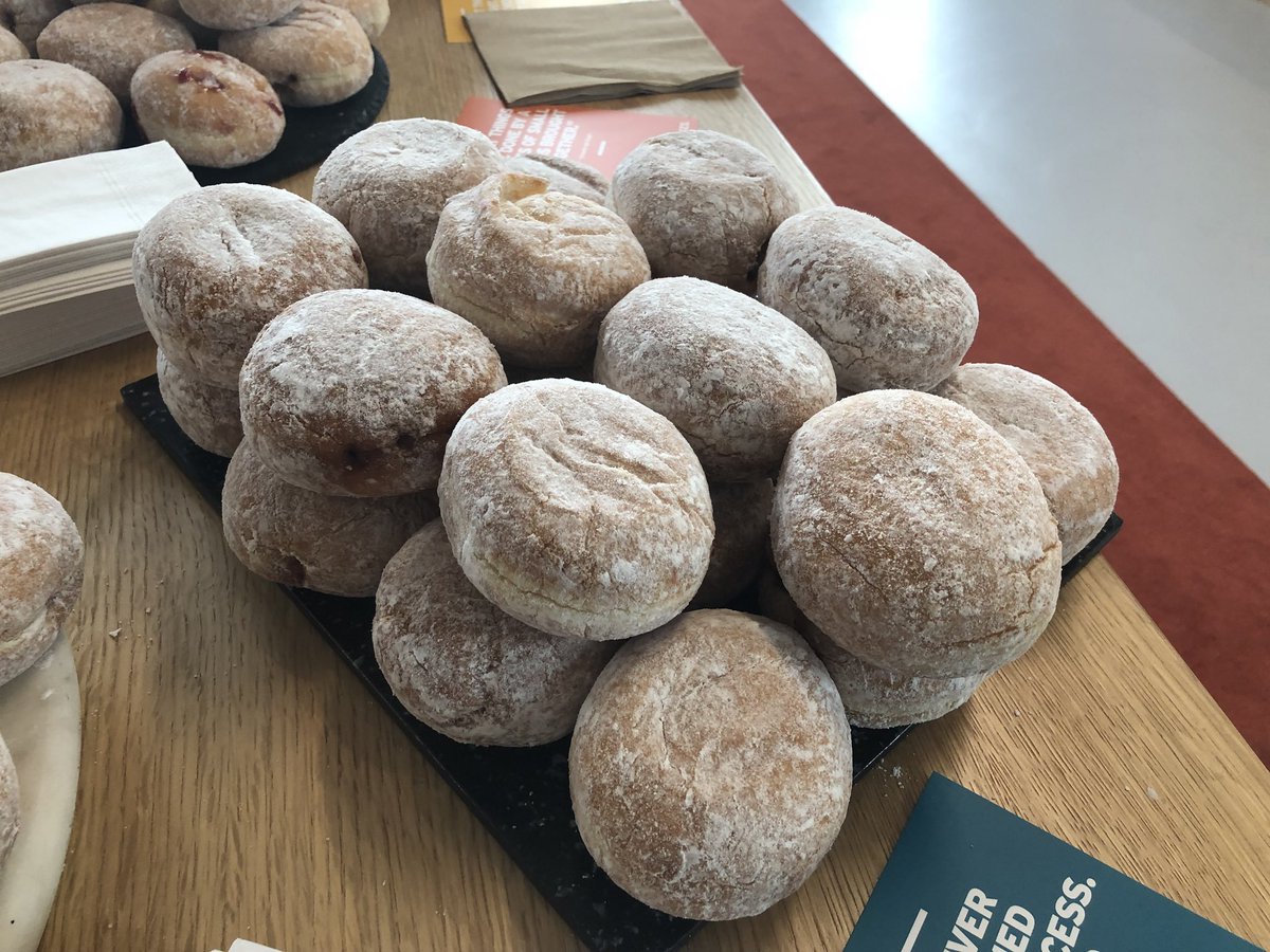 So much fun we had yesterday <a href="/spacesworks/">Spaces</a> <a href="/PorterBuilding/">The Porter Building</a>  celebrating FAT THURSDAY, Polish Donut Tradition 🍩 🍩 🍩 #delicious #donuts #celebrations