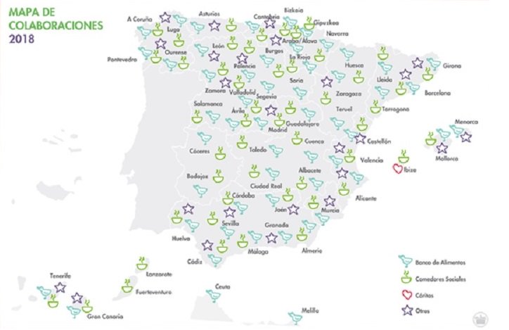 Mercadona dona 8.300 toneladas de alimentos a entidades sociales de toda España  ... - via alicantenews.es/economia/empre…