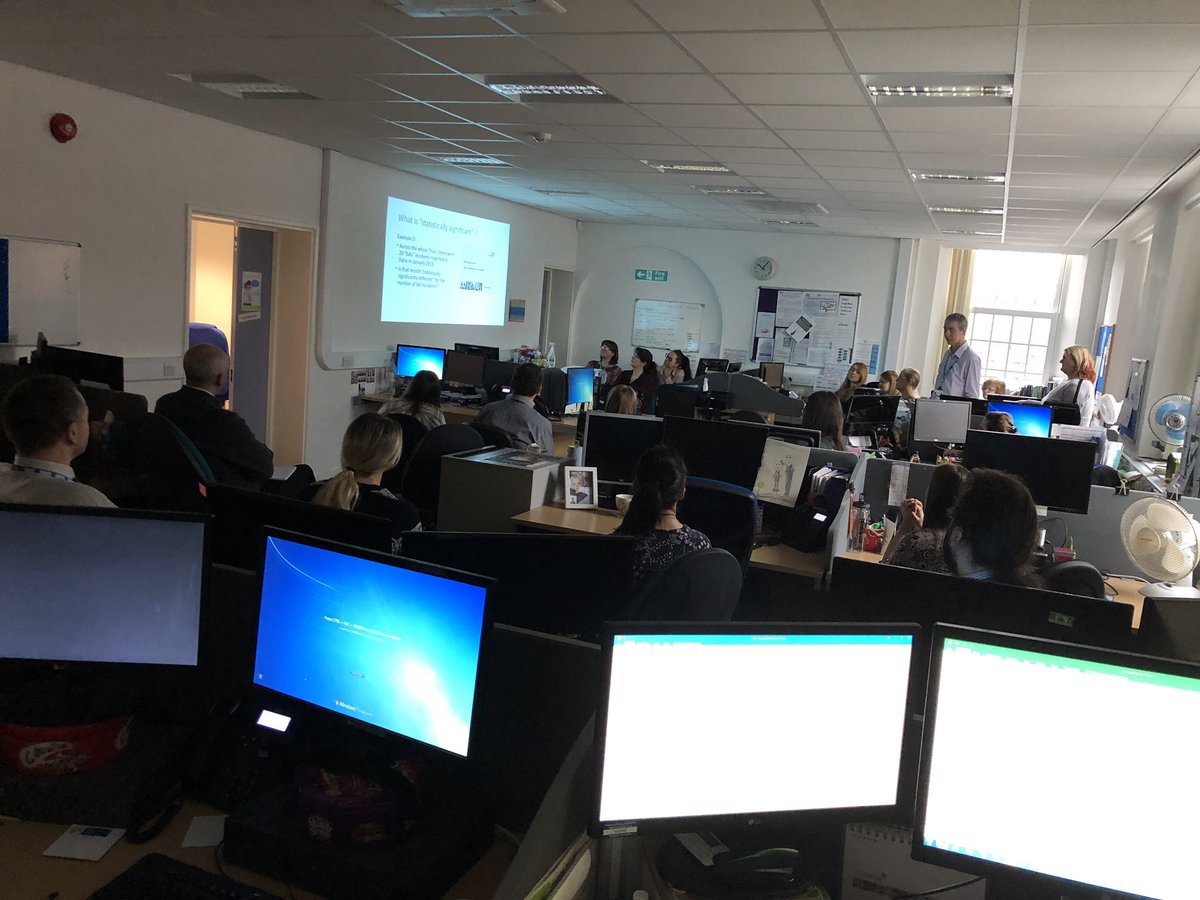cwpQITeam's tweet image. The Quality Surveillance team sharing their expertise about what statistically significantly different means and how to interpret SPC charts. They used grapes and weighing scales 🍇 as the analogy. Thanks Bev and James #datageeks #cwpQI #sharingknowledge #improvingcommunication