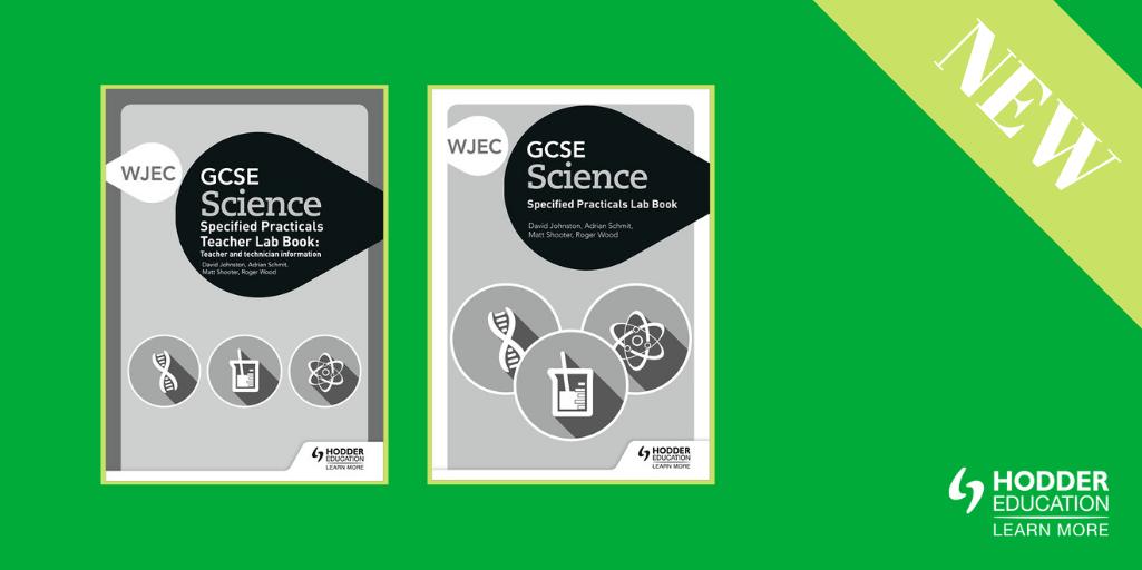 Hachette_Learn's tweet photo. All the support you need to teach the @WJEC_cbac #GCSE #Science required practicals. Our new Student and Teacher Lab Books guide you through each experiment with detailed technician notes, model results and advice. https://t.co/1bG3lPMc0e #ScienceTeacher #LabBooks #StDavidsDay https://t.co/aIqa7yuEe6