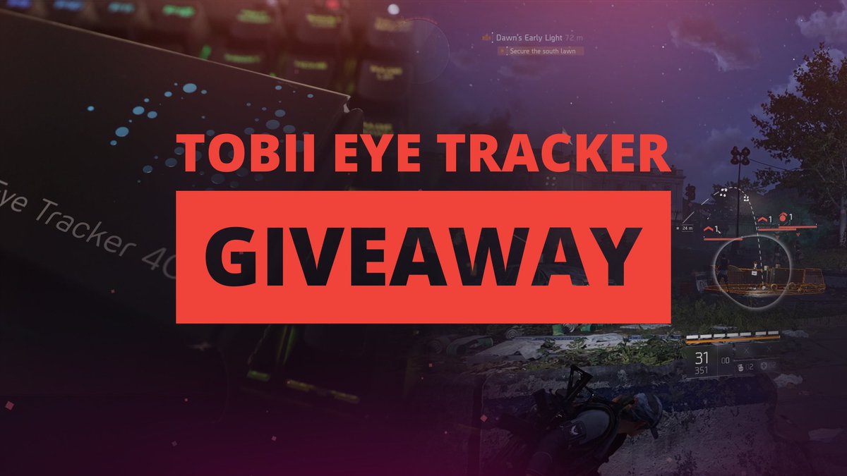 NGON (@ngongaming) on Twitter photo Curious about what the Tobii Eye Tracker can do in The Division 2? Check out our latest video! Our friends over at <a href="/tobiigaming/">Tobii Gaming</a> also hooked us up with 3 to giveaway!
Watch the video 👇
youtube.com/watch?v=k8ZCIh…
Enter the giveaway 👇
gleam.io/Qmxkj/tobii-ey… Curious about what the Tobii Eye Tracker can do in The Division 2? Check out our latest video! Our friends over at <a href="/tobiigaming/">Tobii Gaming</a> also hooked us up with 3 to giveaway!
Watch the video 👇
youtube.com/watch?v=k8ZCIh…
Enter the giveaway 👇
gleam.io/Qmxkj/tobii-ey…