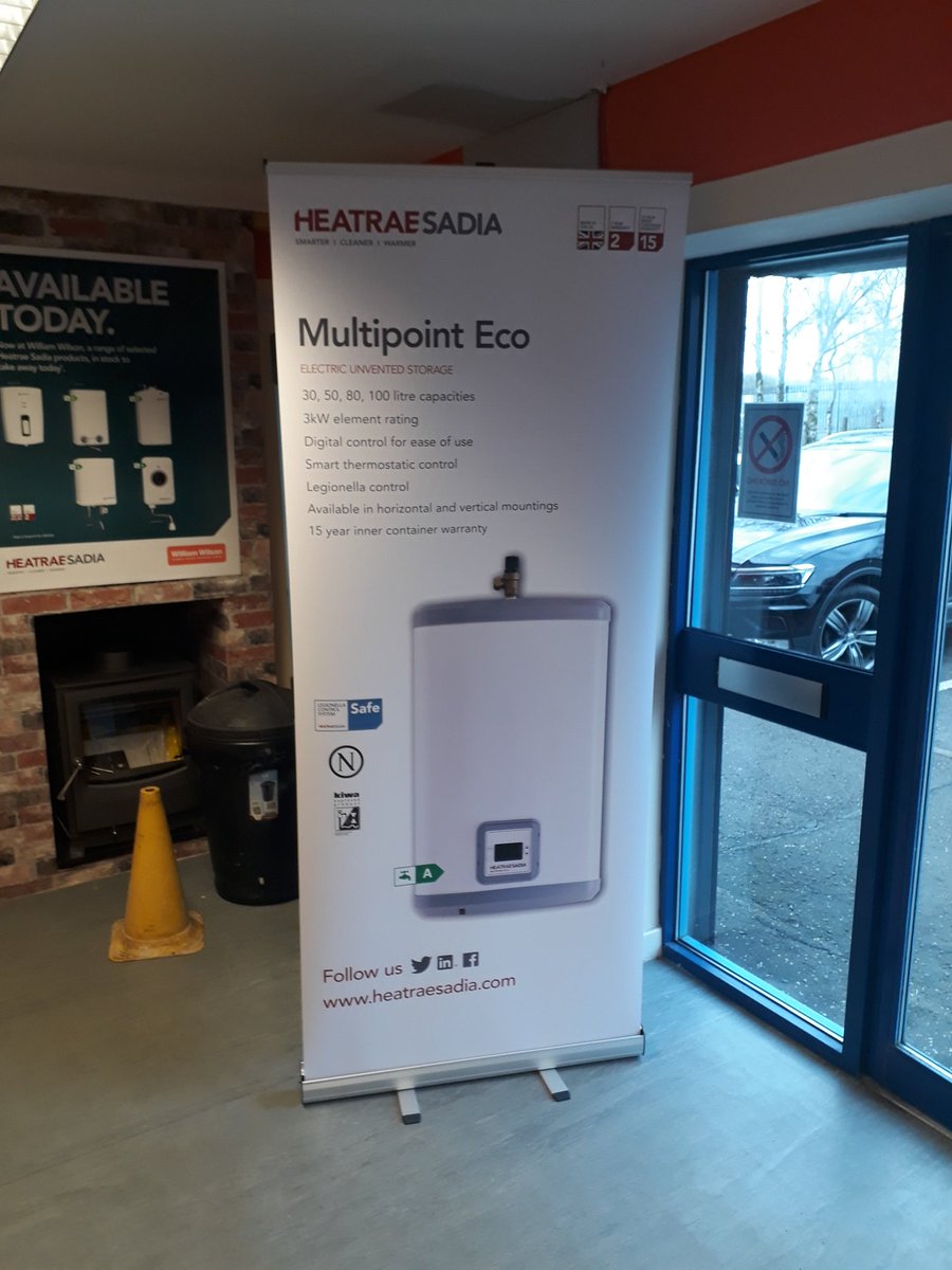 Drop in to <a href="/williamwilson_/">William Wilson</a> Edinburgh this morning to see the <a href="/baxiboilers/">Baxi UK & Ireland</a> 600, learn about Works and grab yourself a bite to eat.

Also here are <a href="/heatraesadia/">Heatrae Sadia</a> who can answer everything water heating related.