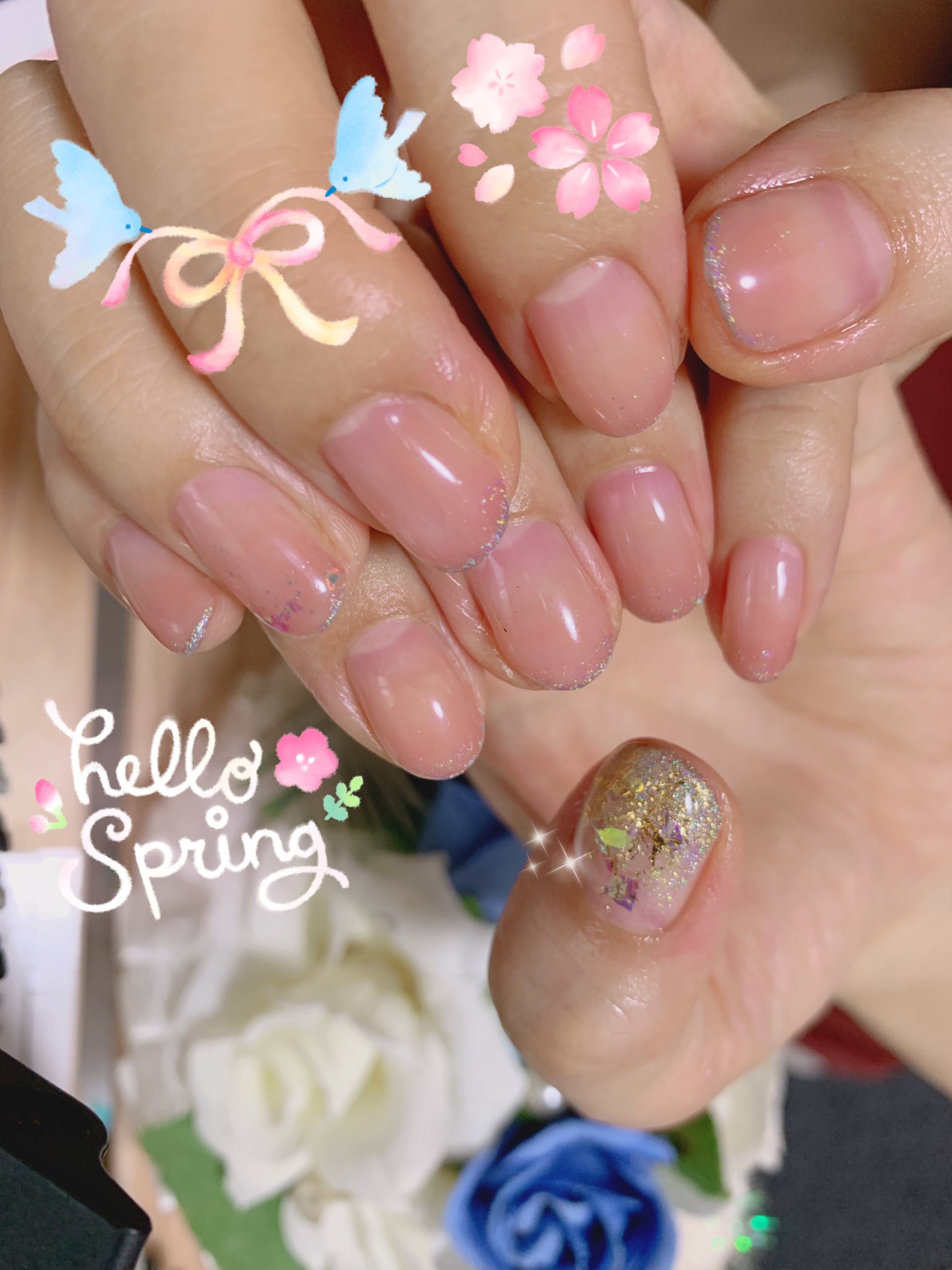 沖縄 出張 ネイル My Style 沖縄出身ネイル 沖縄 ジェルネイル ナチュラルネイル ネイルデザイン 沖縄ネイリスト ピンクベージュネイル ピンクネイル シンプルネイル ショートネイル オフィスネイル 桜色ネイル ベージュネイル ちゅる