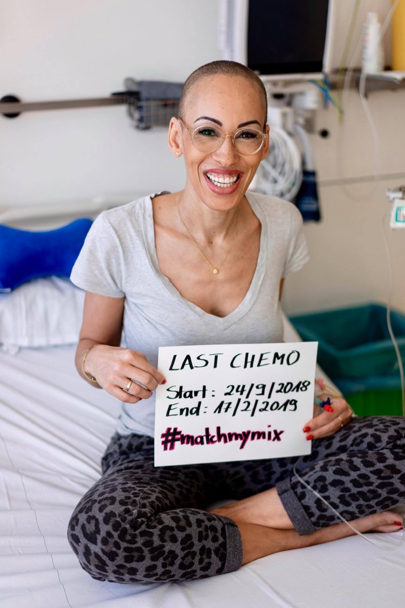 runciecwc's tweet photo. Hello TW,
ASTRID (Ada), 41 year old Nigerian-European was diagnosed of BLOOD CANCER. She had 5 rounds of chemo & her chance of survival now is a blood stem cell DONATION
‼️HELP ASTRID‼️
If you are NIGERIAN of mixed race pls you may save her life.
https://t.co/3KNCekIgBc RT Pls https://t.co/2ER9G50aFN