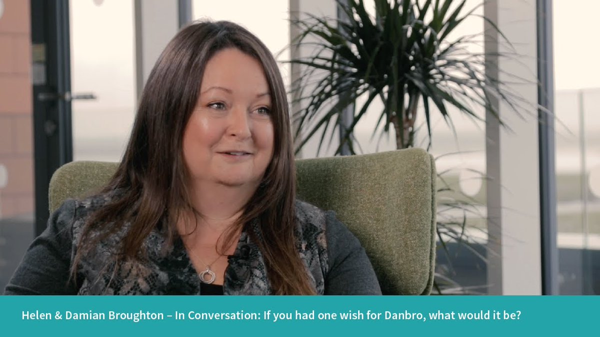 DanbroGroup's tweet photo. As our hugely popular #InConversation series draws to a close, here are Helen & Damian describing their ultimate wishes for Danbro's future: https://t.co/5YQKT9yN46
#DanbroOnFilm #FamilyBusiness #CreatingAFutureFullOfOpportunity https://t.co/BtsFahMetP