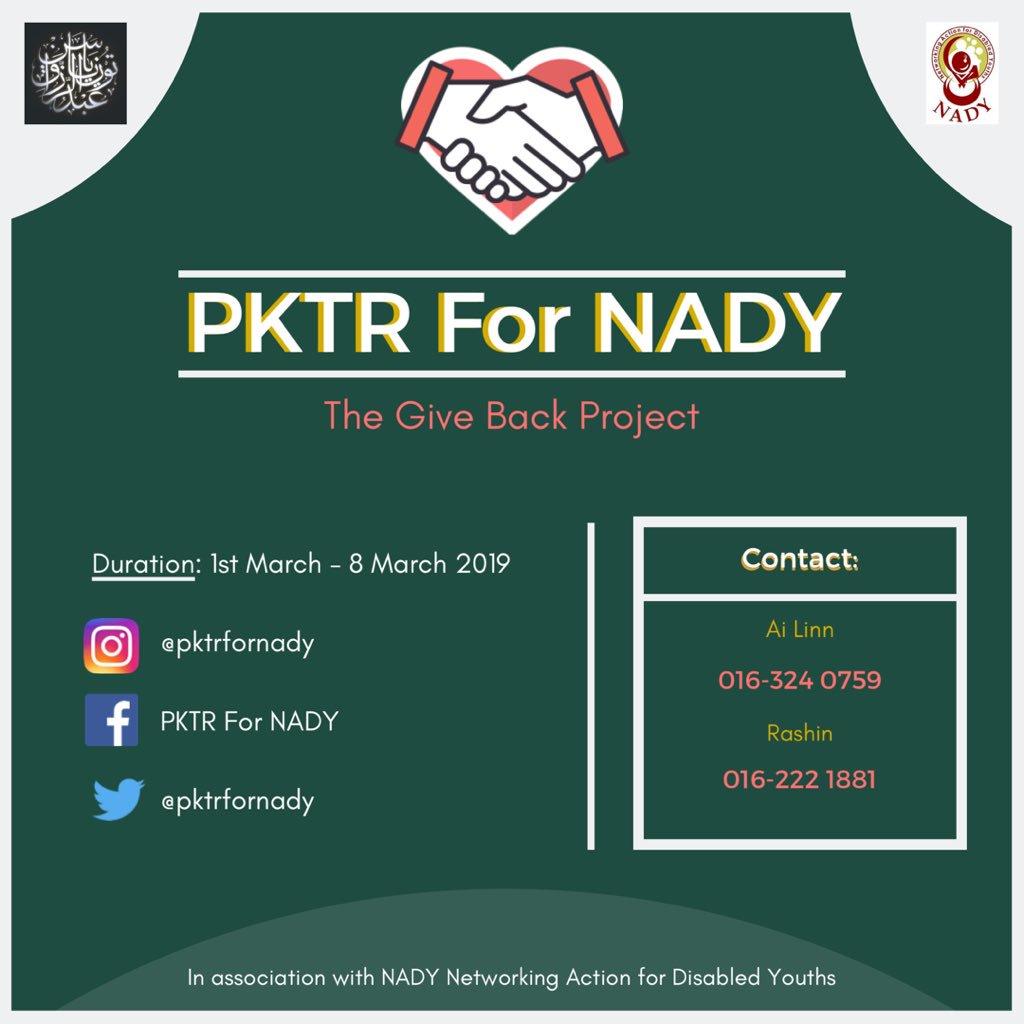 Kindly pm us on Twitter for more informations. 
#pktrfornady
#byyouthforyouth
