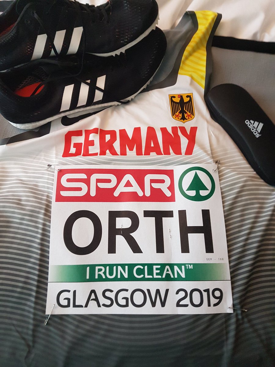 FlorianOrth's tweet photo. Noch gut 2 Stunden bis zum Start. 3000m Vorläufe. #Glasgow2019
Livestream funktioniert in Deutschland. #HereToCreate @LGTelisFinanz @adidas @adidasrunning https://t.co/i9Te4P6Sdd