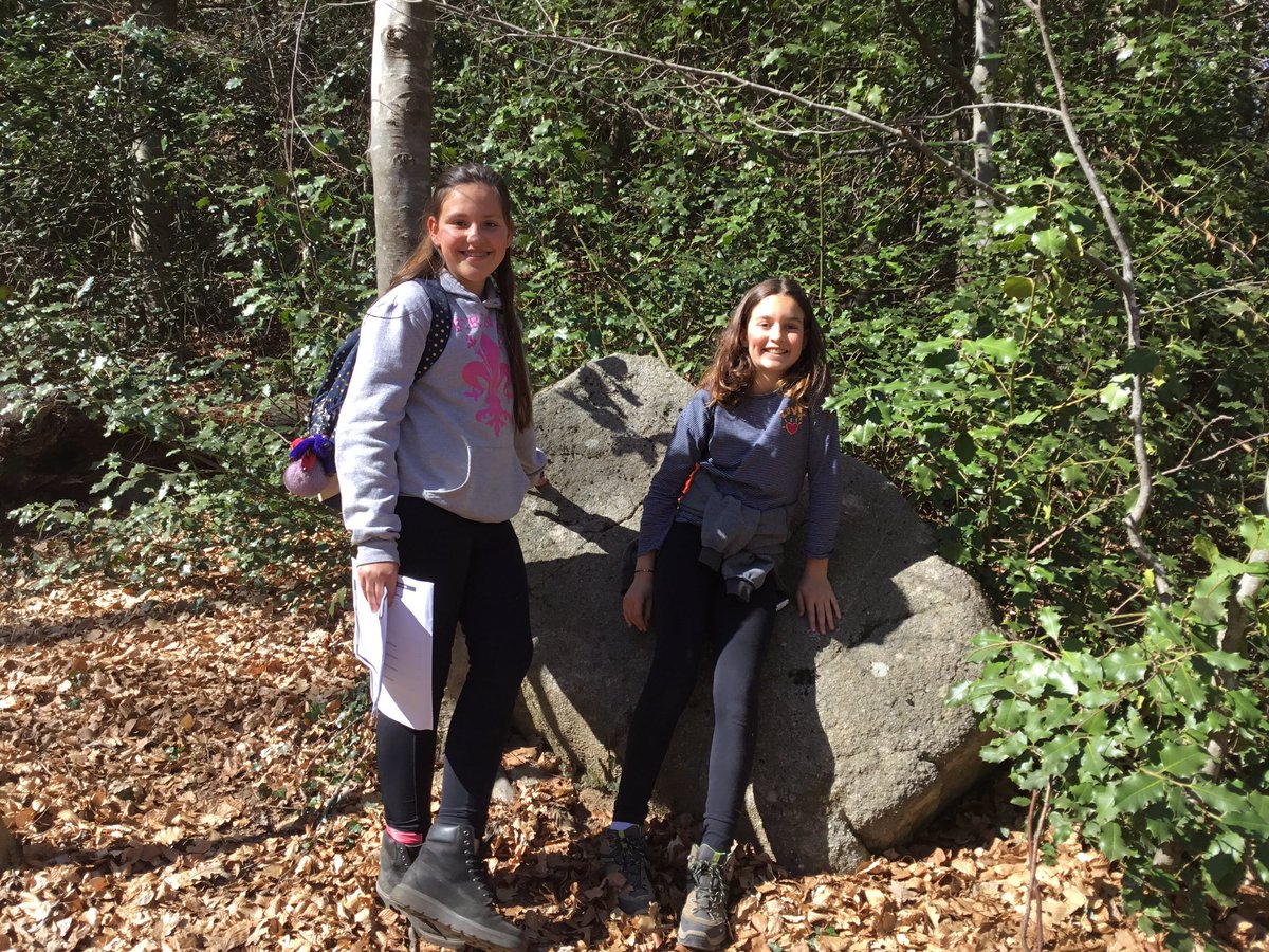 RachelYear6BSB's tweet photo. We found evidence of the Ice Age on our geography field trip up to Montseny mountains, erratic rocks! #montseny #geographytrip #iceageevidence #outdoorlearning #fieldtrip @BSB_Barcelona @CognitaSchools https://t.co/3EloWIsDCh
