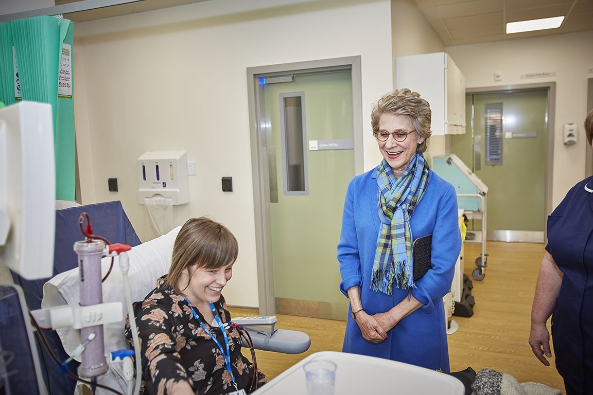 RBNHSFT's tweet photo. HRH The Duchess of Gloucester has officially opened the fantastic new Greenham Trust Wing at West Berkshire Community Hospital - providing dialysis and IV therapy services closer to home for the patients of west Berkshire
https://t.co/Fd0pr7Z30l https://t.co/yUm23Y7qDI