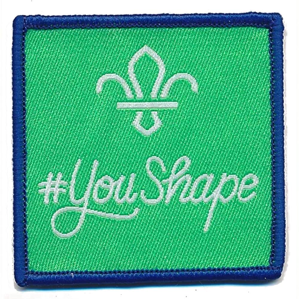 scoutandguides's tweet photo. You Shape 2019.  Badges for all sections in stock at The Scout and Guide Shop Sheffield. https://t.co/KkWzZpxodY