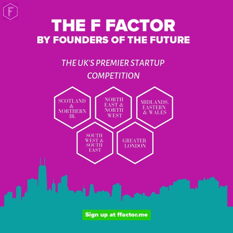 There are just two weeks left to apply for <a href="/theffactor_/">The F Factor</a>, the UK's premier startup competition for 14-18 and 19-25 year olds

Apply now for a chance to win £10,000!
ffactor.me