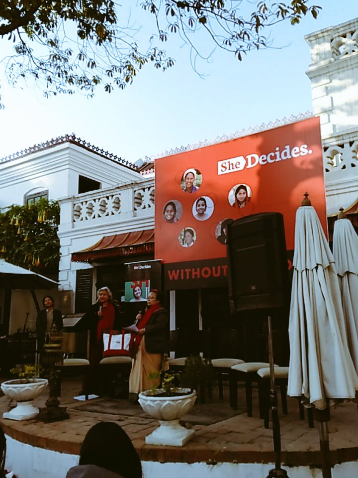 zahraa_dirany's tweet photo. Minister of women, children and senior citizen in #Nepal Thammaya Thapa: we have to go ahead in struggling traditions and social norms. There is a need to work together to end the harmful practices in our society #SheDecides #Withoutquestions #ICDP https://t.co/xfBel1pQwe