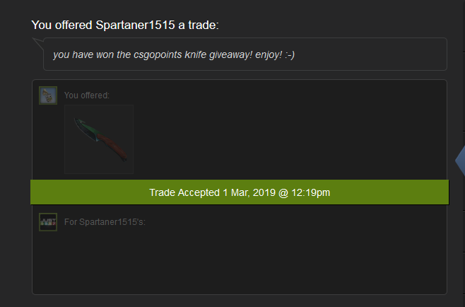 CS:GO Knife Giveaway