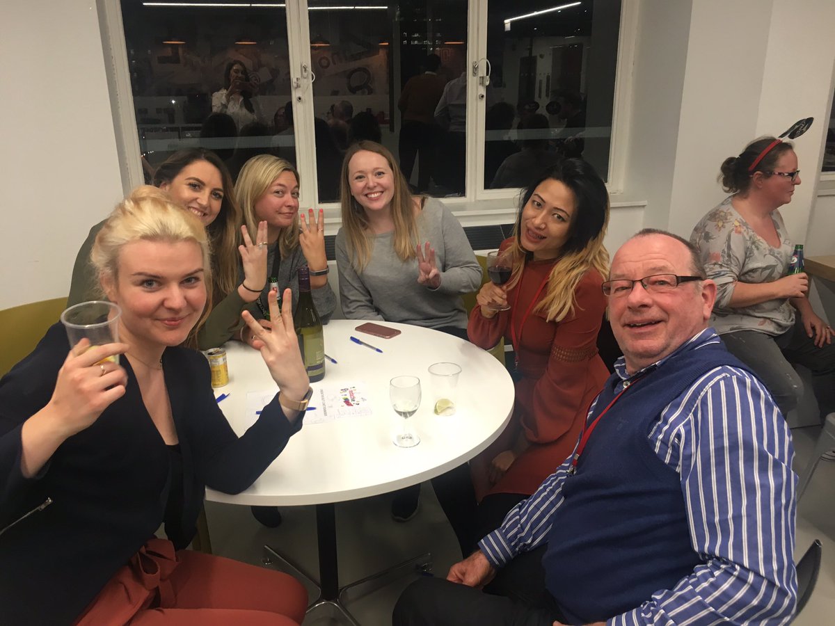WeAreRedactive's tweet photo. We had a great time quizzing last night! Fierce competition, worrying knowledge gaps and pizza made for a fab evening 🍕#quizzical https://t.co/8u1Iirhg9f