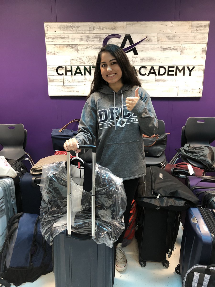 TanviBhat2's tweet photo. Up bright and early for VA States! Can’t wait to meet everyone! @VirginiaDECA @Chantilly_DECA #slc #voteforbhat https://t.co/iuXdAGLKxb