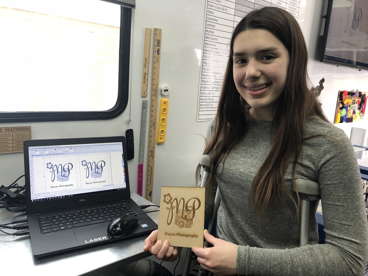 Mr. O’Donnell’s Computer I class was challenged to create a fictitious business and then design a logo for it in <a href="/CorelDRAW/">CorelDRAW</a>. @wefabmobile @mrslegerski <a href="/WESchools/">Willoughby-Eastlake City Schools</a> <a href="/WillowickMS/">Willowick MS</a>