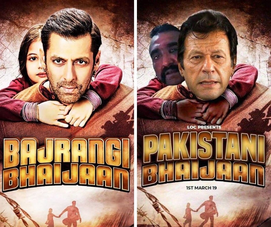 This is cute and creative . Claps for whoever made it 

 #PakistanLeadsWithPeace