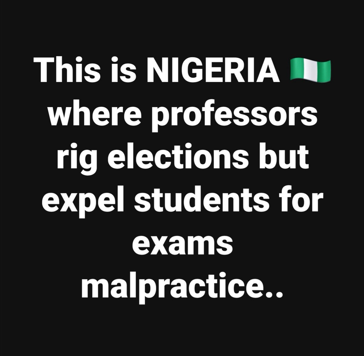 andersonsmicar's tweet photo. Nigeria π³π¬ is a scam
@inecnigeria #INECNumbersDontAddUp #IAmStillWithAtiku #apcjunglejustice https://t.co/6yT9Q9qo1n