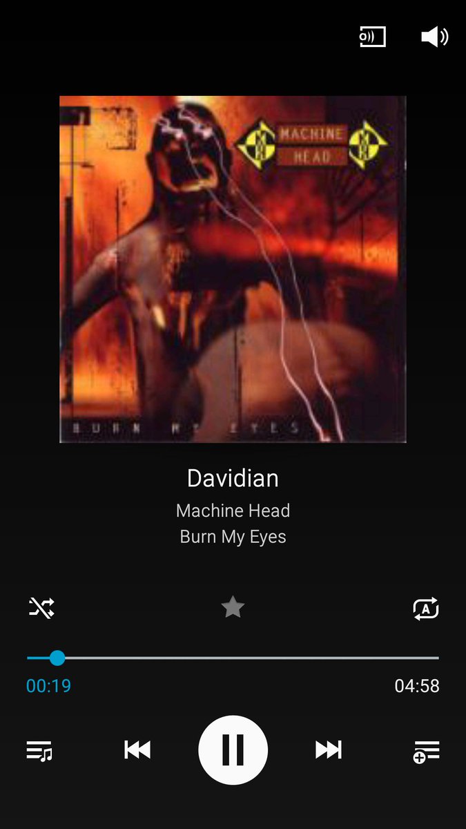 My next line of music while waiting in hospital is <a href="/MfnH/">Machine Head</a> #burnmyeyes.
I used to source lambretta parts for the lad Chris that directed the #Davidian video. 😊

#myclaimtofame