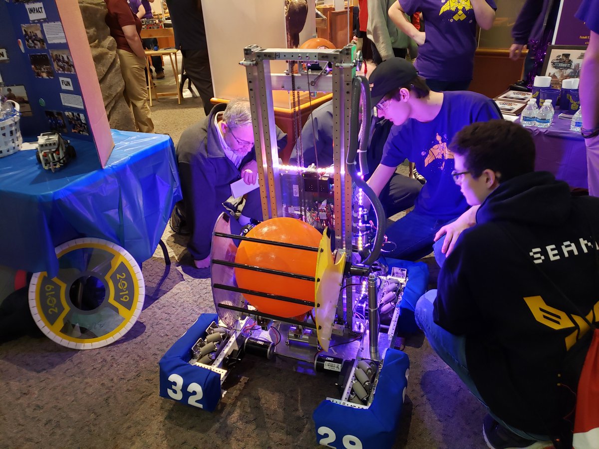 We had a fantastic day with FIRST at the Legislature!  Thank you David Parks from FIRST, an awesome group of future engineers and to the community for stopping by and talking with Hawktimu Prime! #FIRSTNCAC #FIRSTNC