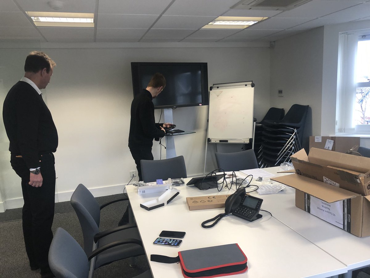 PhilJPaul's tweet image. The Reading Office @BritishRedCross doesn’t tend to be leading edge, so an exciting day for us! The first @ZoomRoom build with our partners done and tested successfully, so we are on the VC map now! 100 rooms to go. Game changer for the BRC to communicate to all sites #easytotalk